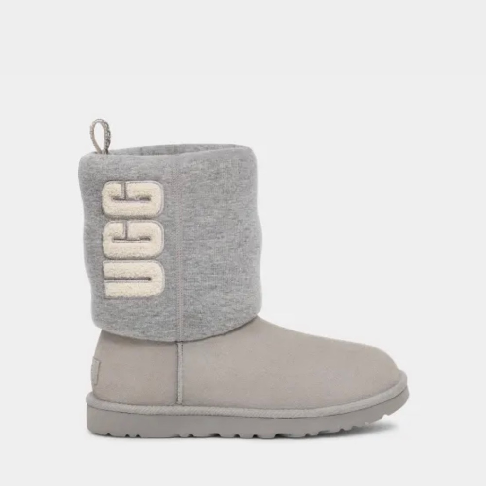 UGG Classic Short Fur Jersey Cozy SZ 10